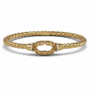 Monogram bangle