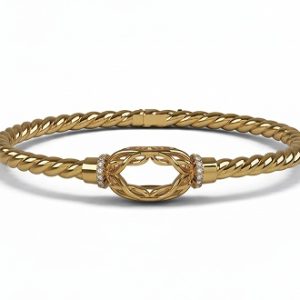 Monogram bangle
